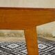 Extendable table, compass legs