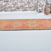 Tapis couloir Oushak vintage sku 3545