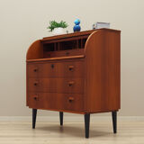Teak secretary, Danish design, 1970s, production Denmark