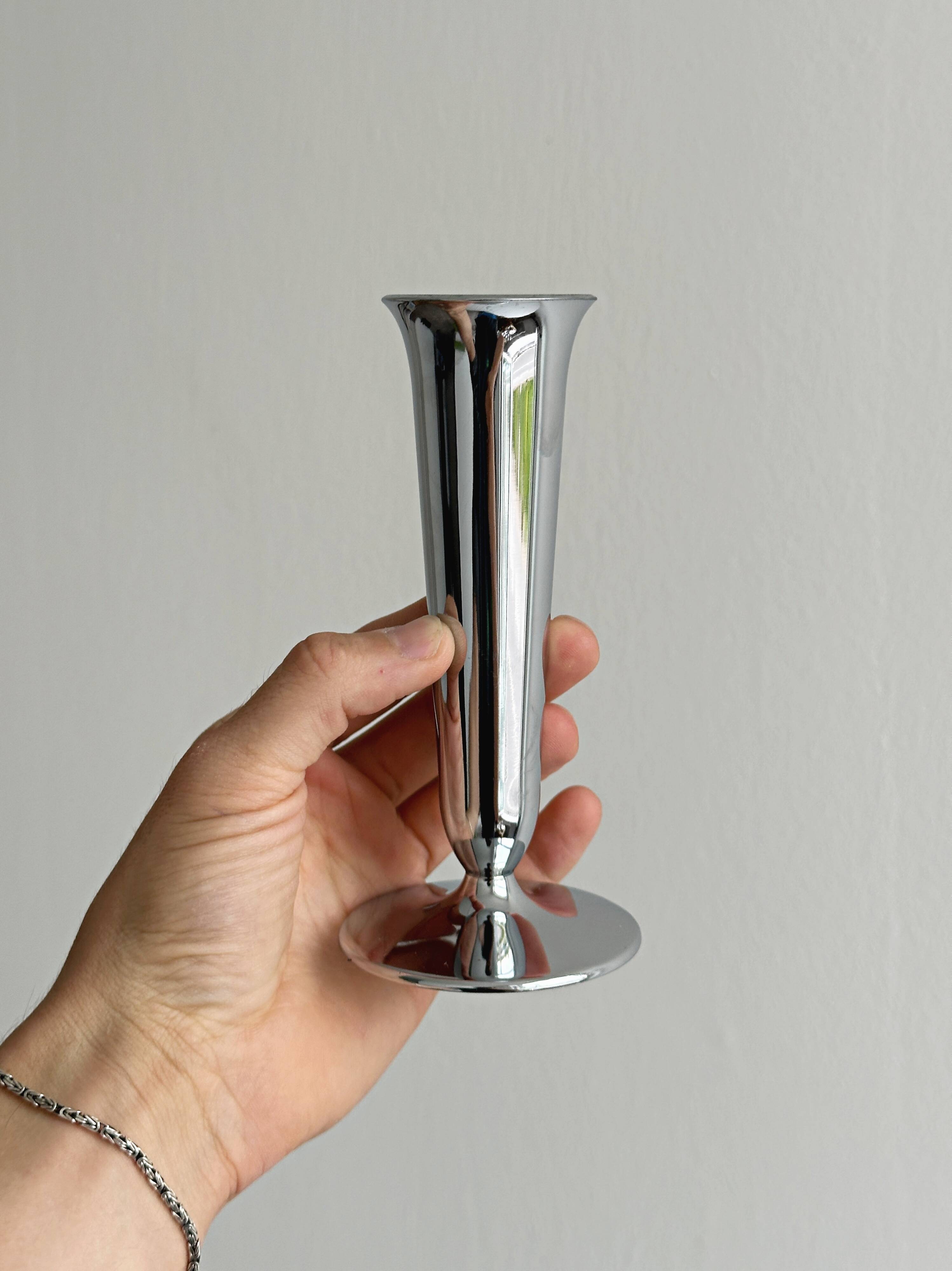 Mirror stainless steel soliflore