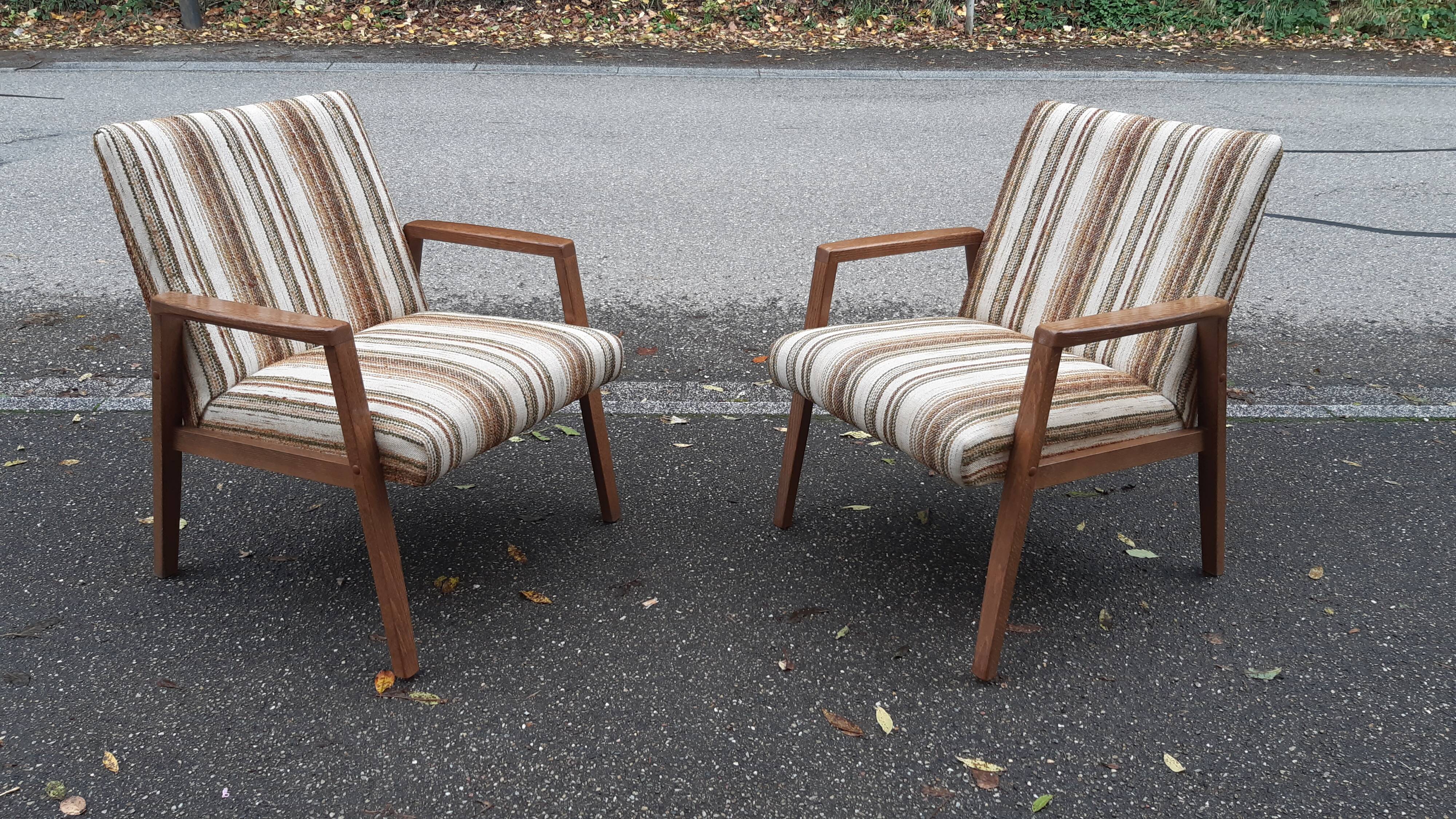 Pair of vintage armchairs