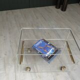 Altuglass roller coffee table by David Lange
