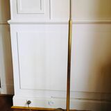 Golden brass reader lamppost