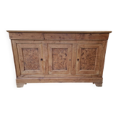 Louis Philippe style sideboard in cherry burl