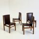 Set of Tapiovaara dining chairs by La Permanente Cantù