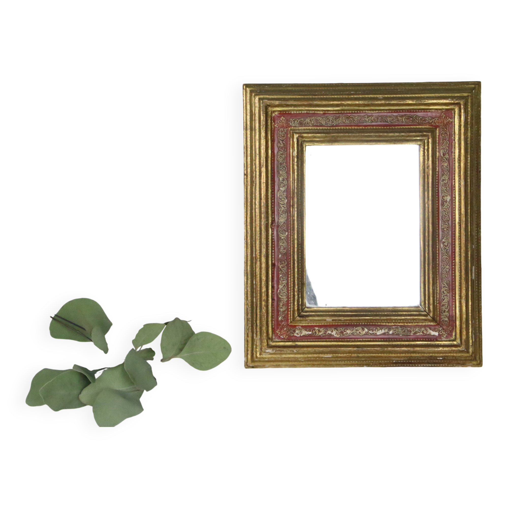 Antique mirror from the early 20th century