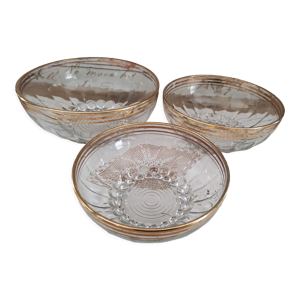 Lot de 3 saladiers gigognes