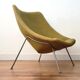 Fauteuil lounge Big Oyster F157 d'Artifort par Pierre Paulin