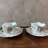 Pair of porcelain lunches