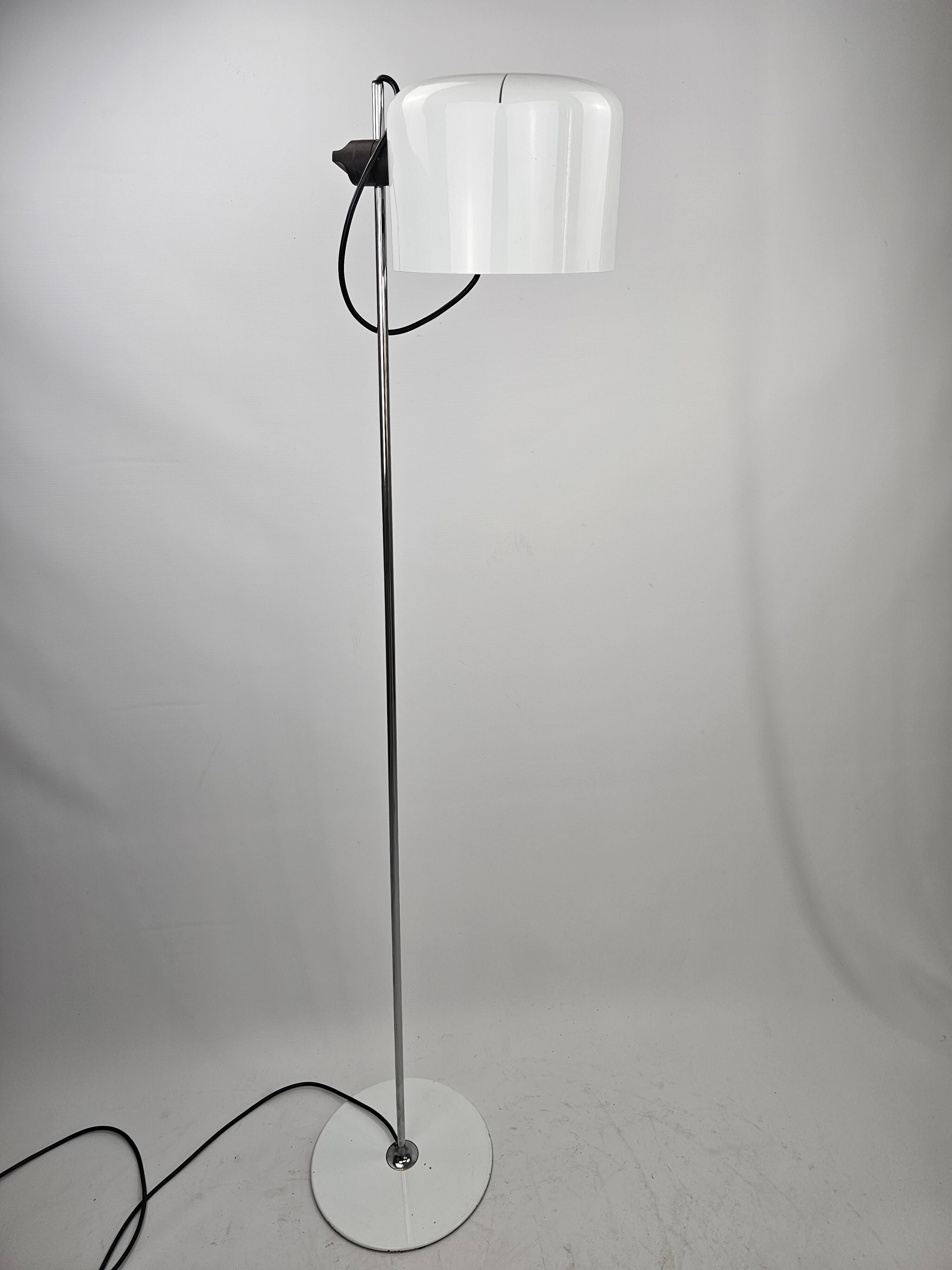 Joe Colombo floor lamp for Oluce 1967 model Coupe