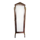 full-length mirror in mahogany Empire style