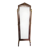 full-length mirror in mahogany Empire style