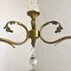 Chandeliers with glass drops 3 lights