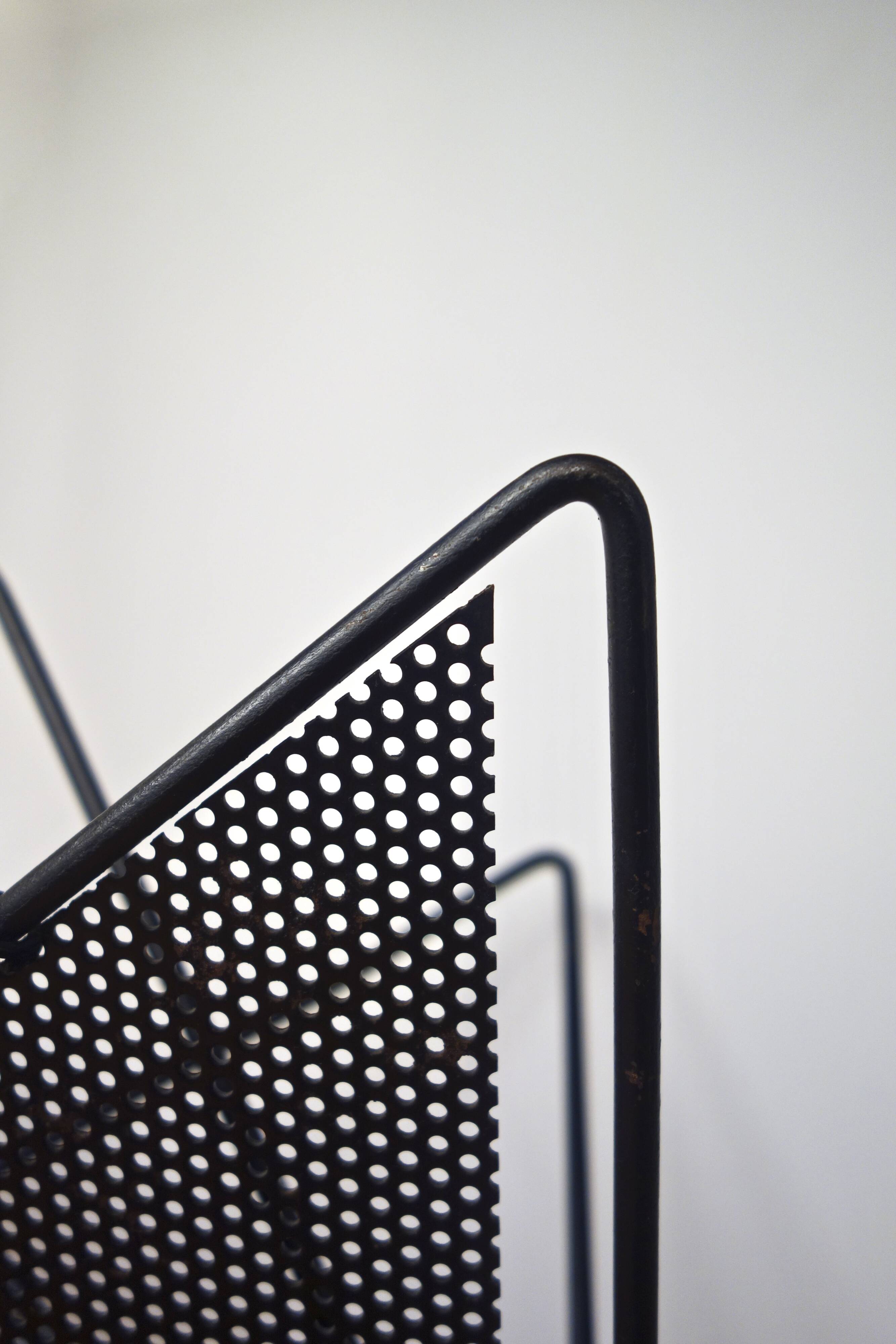 "Butterfly" magazine rack by Mathieu Matégot, France, 1950s