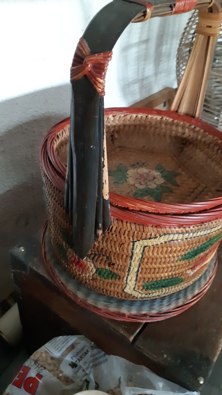 Old rice basket
