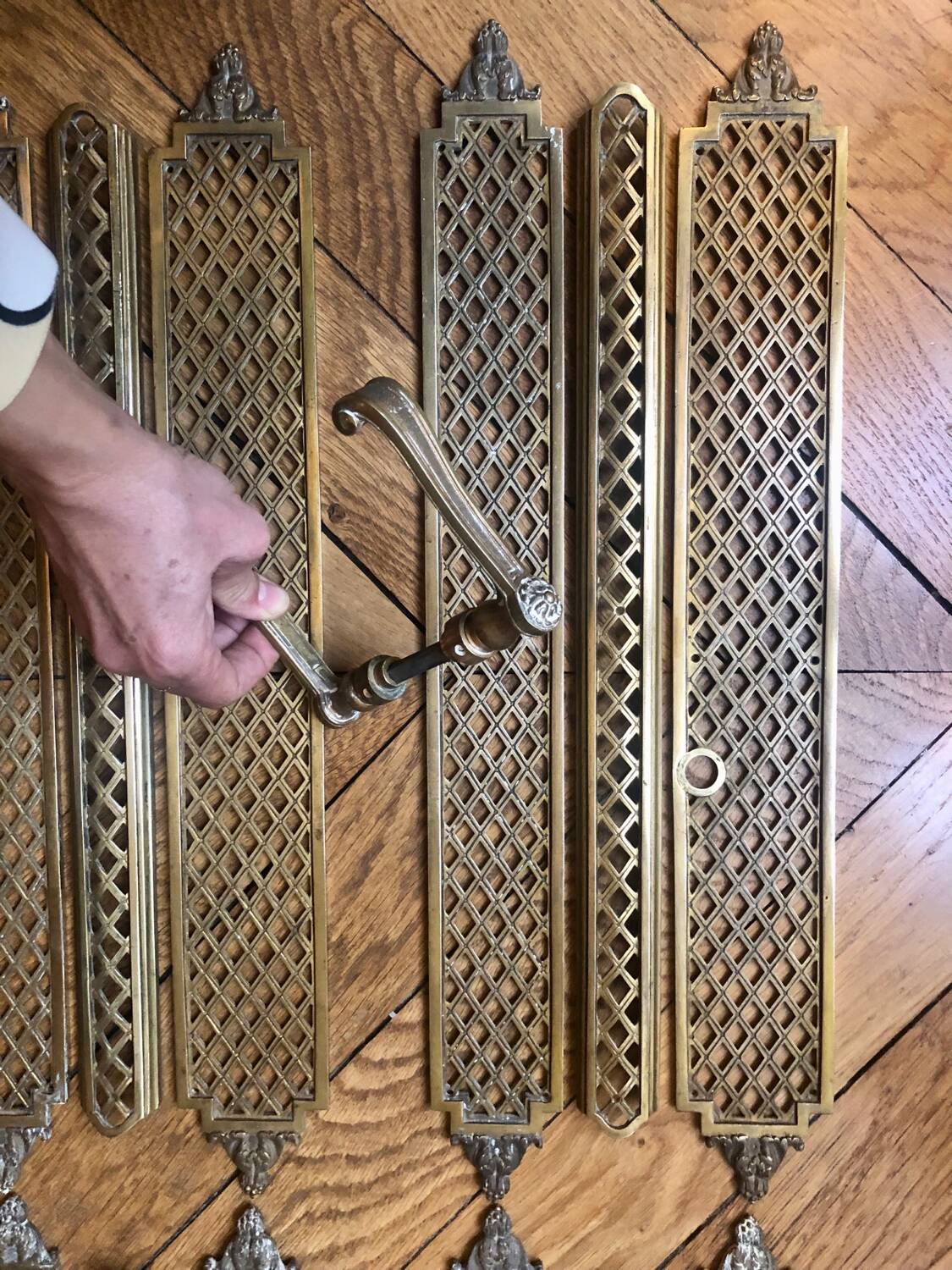 Quincaillerie décorative de porte