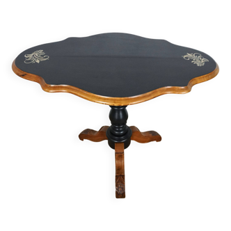 19th century violin table in walnut