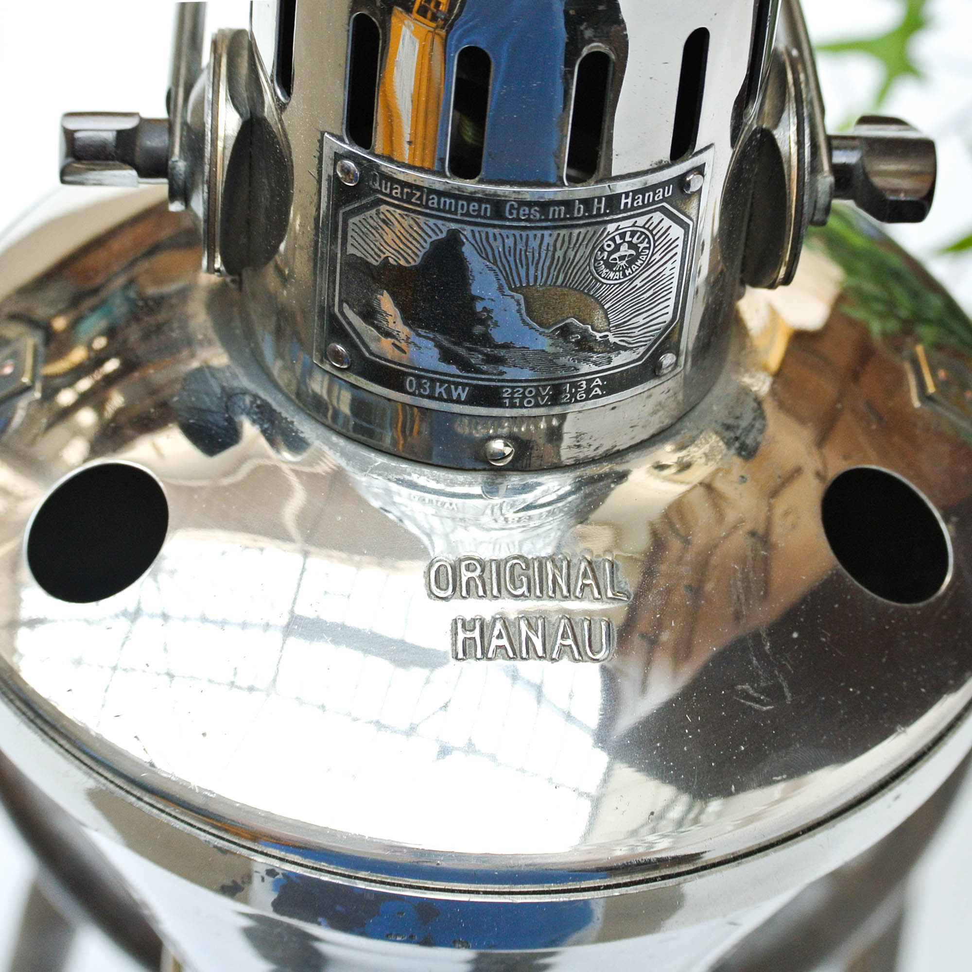 Former medical lamp Hanau brand