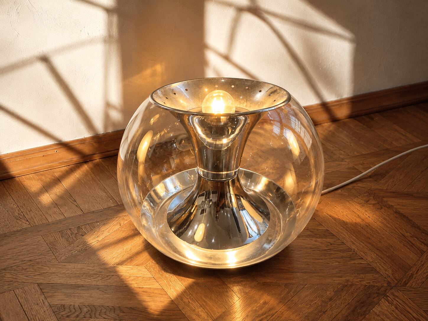 Lamp light, model t417 - italy - 1970s
