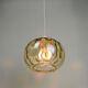 1970s Modernist hanging lamp, Poland