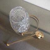 Elegant ice bucket and spoon