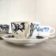 4 Villeroy and Boch cups and saucers