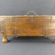 Old wedding chest in carved wood Nepal or India
