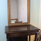 Louis Philippe period gilded mirror 86 x 66 cm