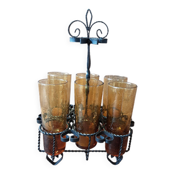 Ensemble digestif vintage