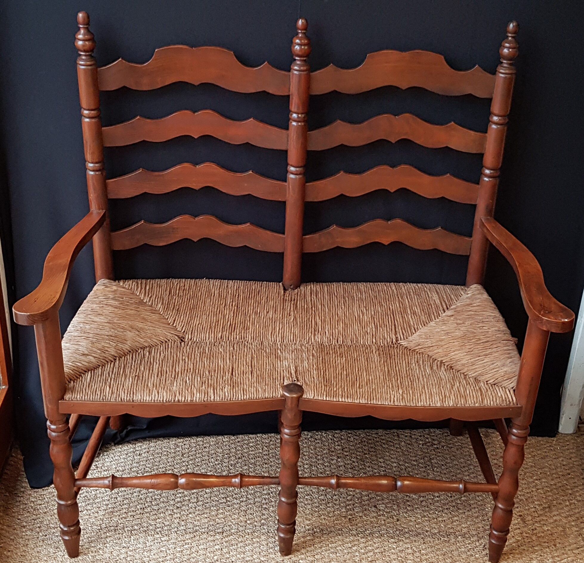 Banc paillé provencale