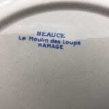 6 hollow plates "Moulin des Loups - Beauce model"