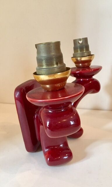 Series of 3 appliques of the 1950s