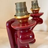 Series of 3 appliques of the 1950s