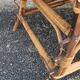 Rattan garden deckchair half XXth