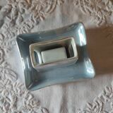 Victoria China Czechoslovakia ashtray pearl blue
