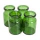 4 pots en verre