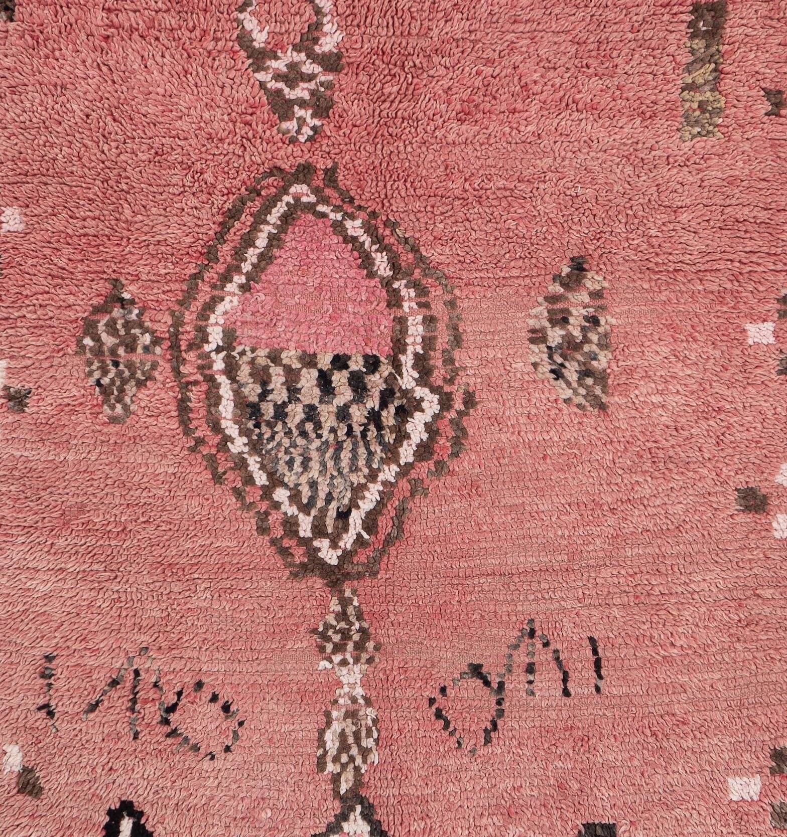 Tapis beni ouarain vintage 185 x 120 cm