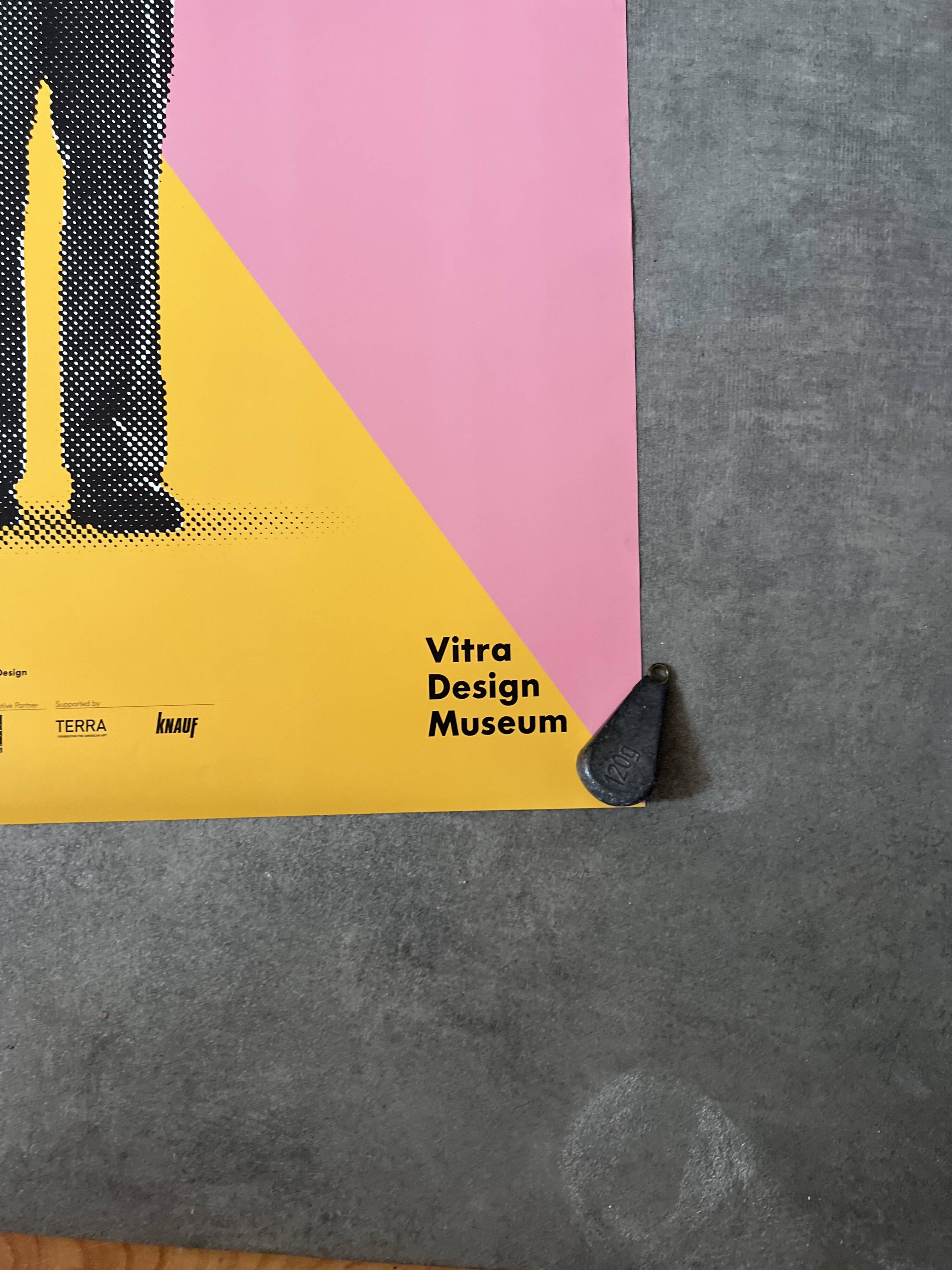 Poster Vitra Design Museum Charles and Ray Eames 2017