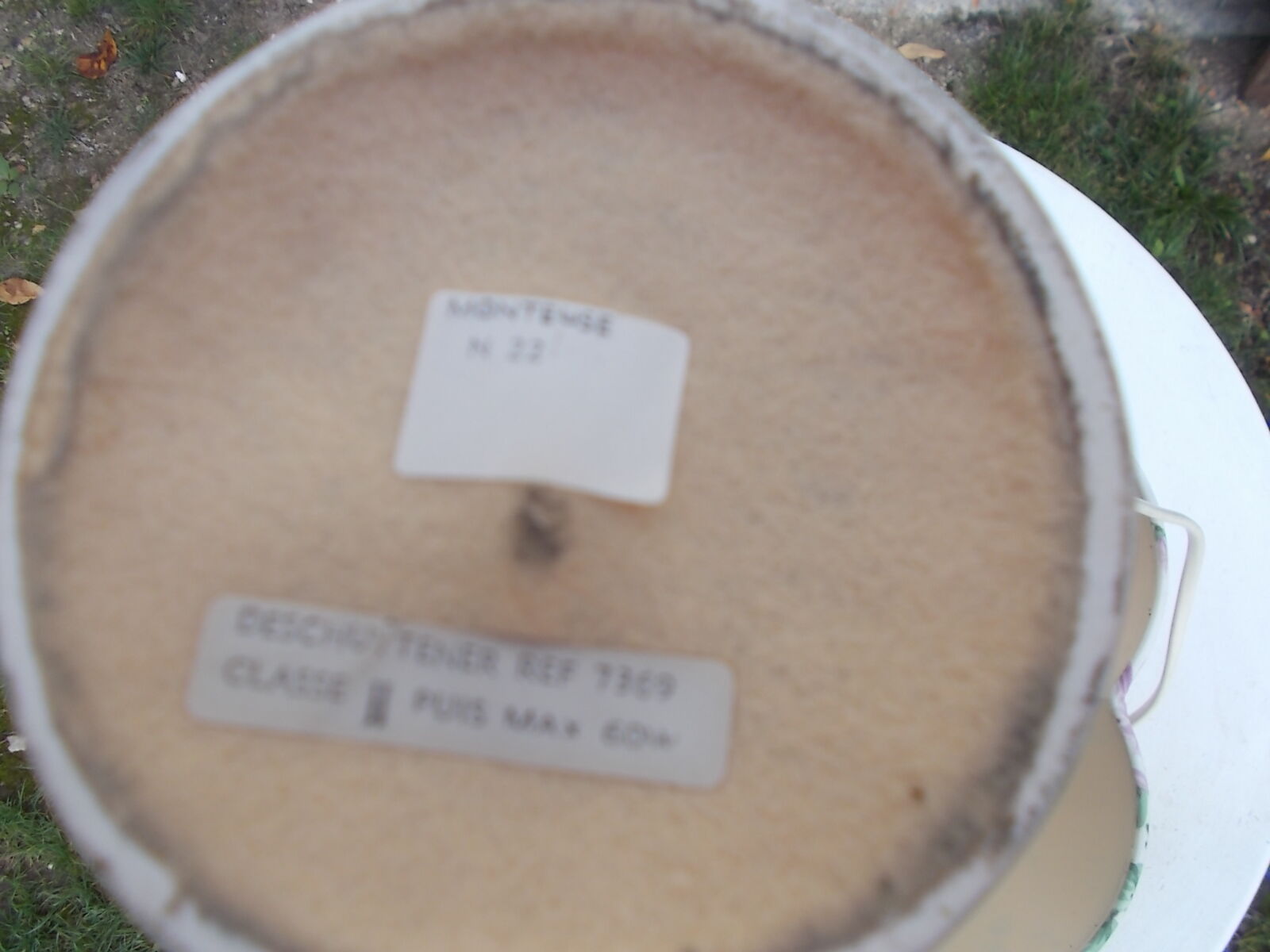 Vintage Deschuytener table or bedside lamp