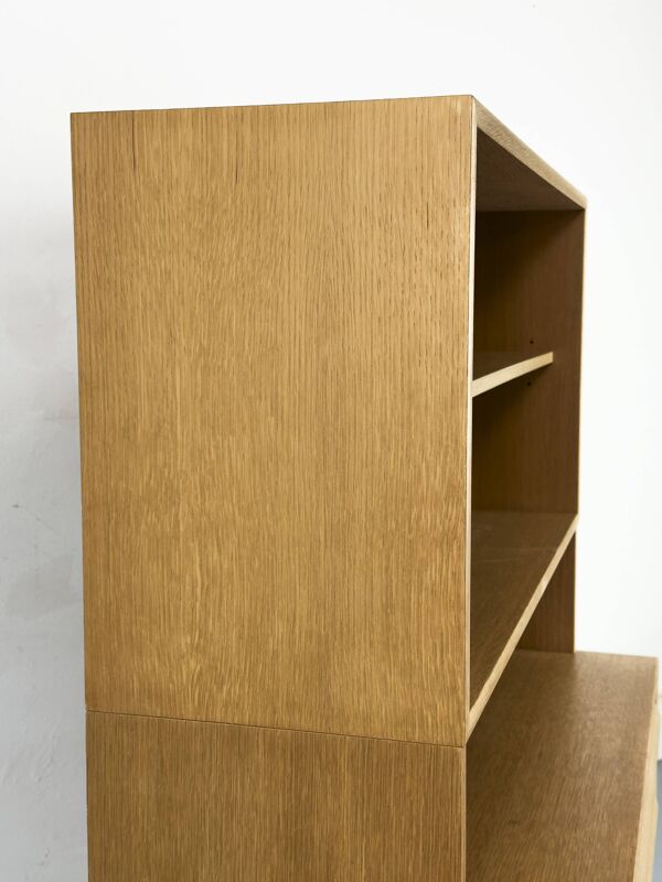 Cabinet en chêne de Wk Möbel, années 1970