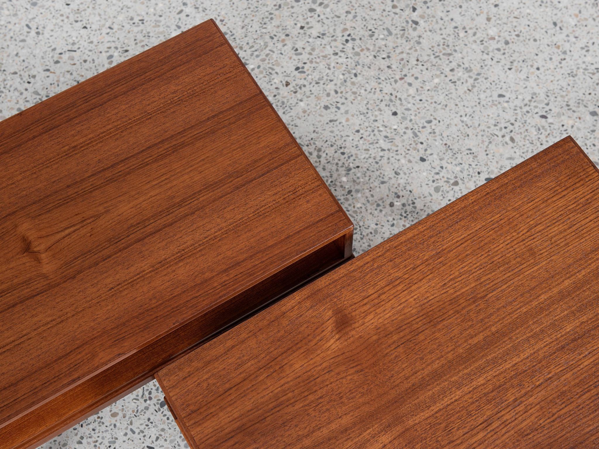 Midcentury pair of night stands by Kai Kristiansen for Aksel Kjersgaard 60s