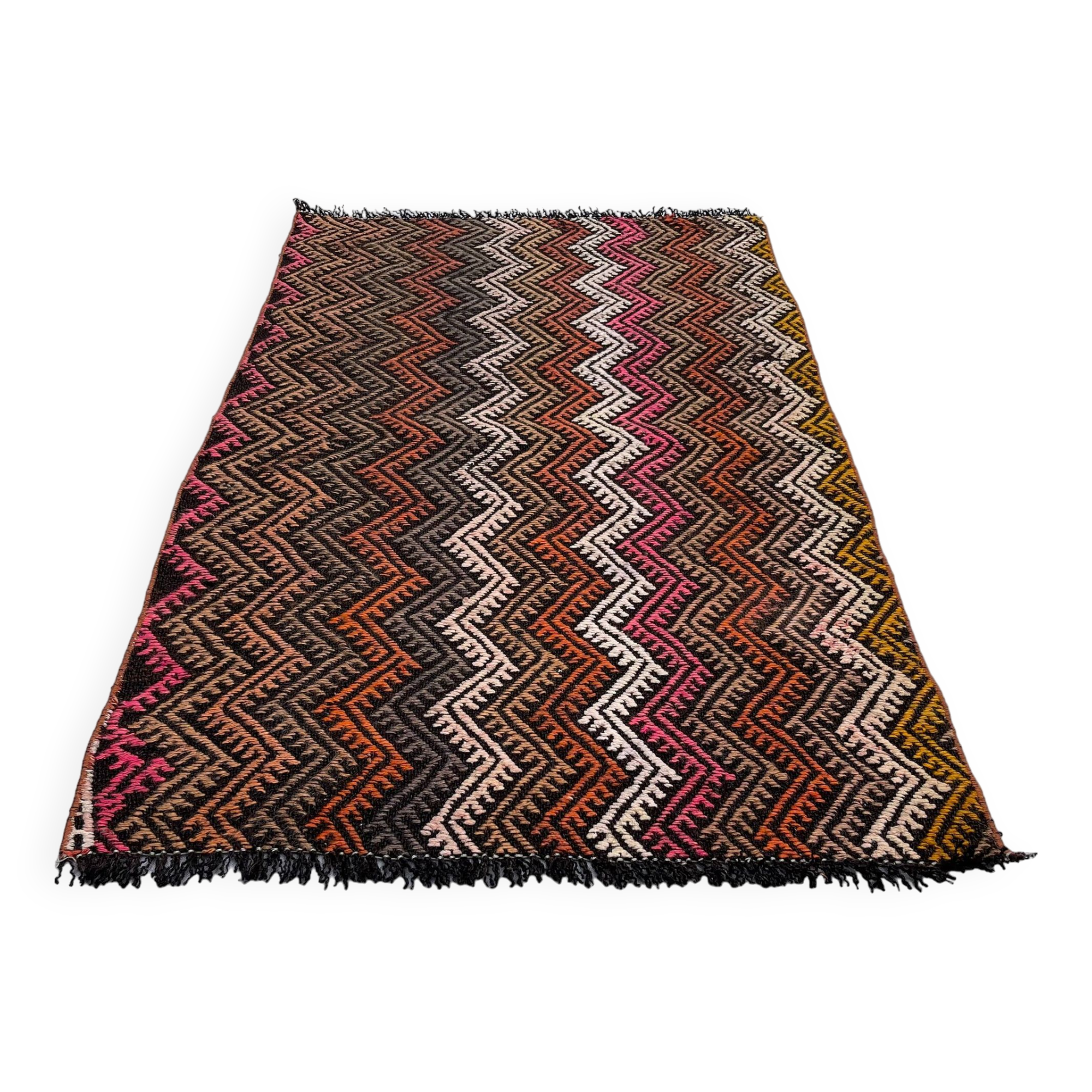 Vintage turkish kilim rug , 133 x 81 cm