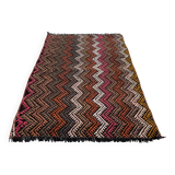 Vintage turkish kilim rug , 133 x 81 cm