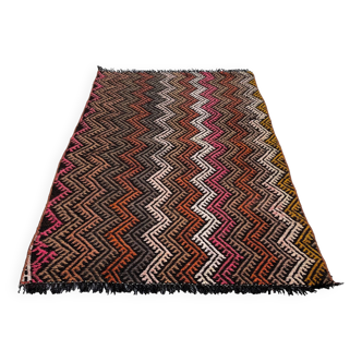 Tapis kilim turc vintage, 133 x 81 cm