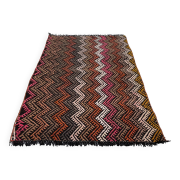 Tapis kilim turc vintage, 133 x 81 cm