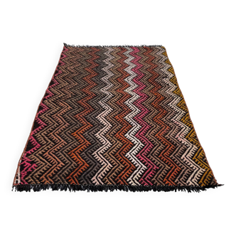 Vintage turkish kilim rug , 133 x 81 cm