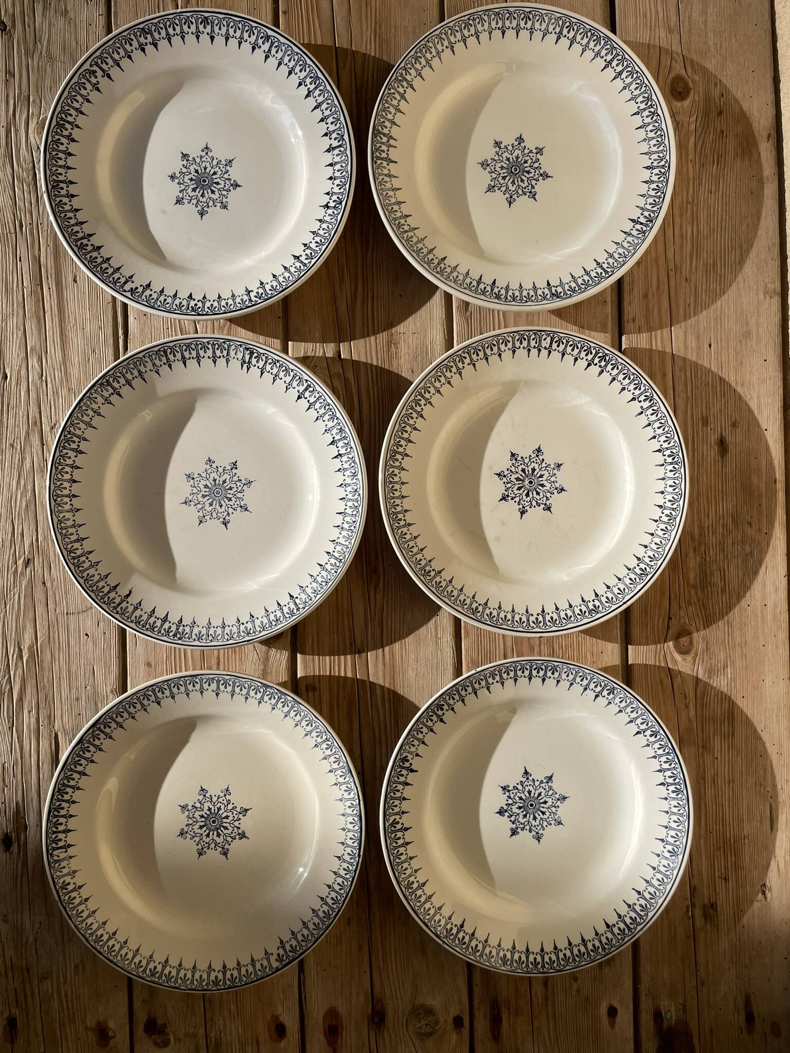 6 St. Amand Primax dinner plates