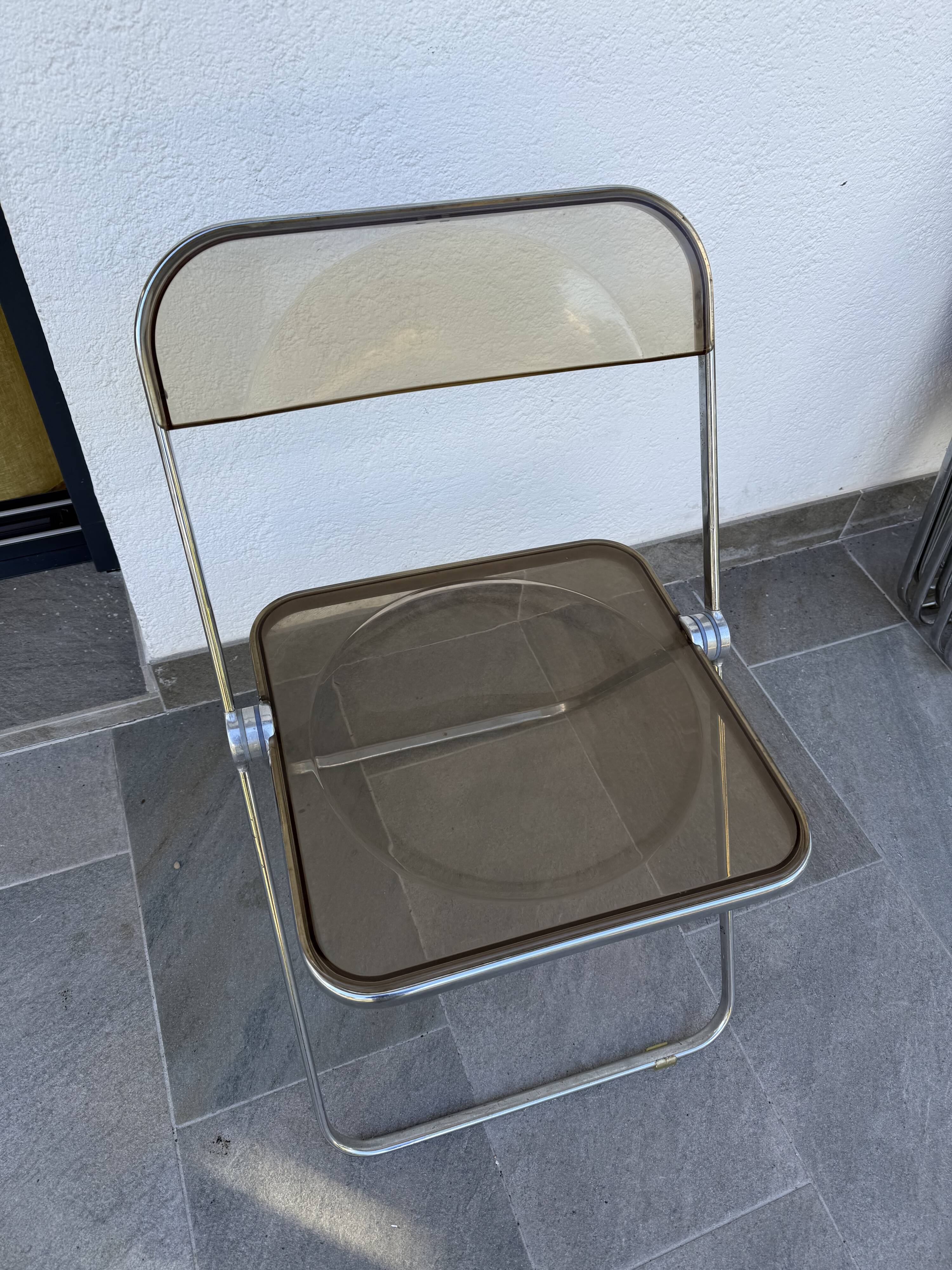 Plia Chair Giancarlo Piretti for Roche Bobois