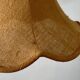 Vintage jute fabric suspension