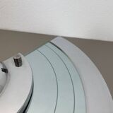 mirror glass post modern wall light by Hustadt Leuchten, 1980s